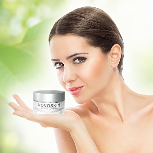 Tagescreme von NOVOSKIN – NOVOSKIN Antiaging Tagespflege – Antifaltencreme mit Hyaluron, Vitamin A, Ginseng, Matrikine-Komplex, botanische Öle, Reishi, Betain und Aloe Vera – 50ml - 3