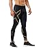 Produktbild 2 x u Herren MCS Run Compression Strumpfhosen, Herren, schwarz/Gold, Medium