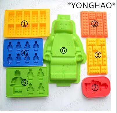 Yonghao N543 Silikonform für Kuchen und Gelee mit Aussparungen