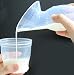 Ziweiba Manual Breast Pump Anti-backflow Breastfeeding Nursing Strong Suction White