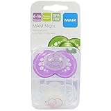 PZN-05485321 MAM Night Silikon 6-16 Monate 2 St