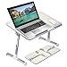 Produktbild Betty Tabelle Verstellbarer Laptop-Nachttisch, klappbares Sofa-Frühstückstablett, tragbarer Stehpult, Notebook-Leseständer für Couchboden Kids - Beige
