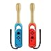 Price comparison product image 2 Pack Drum Stick for Nintendo Switch Joy-Con, Drumstick Twin Pack Grip Holder for Nintendo Switch Taiko Drum Games (Red/Blue)