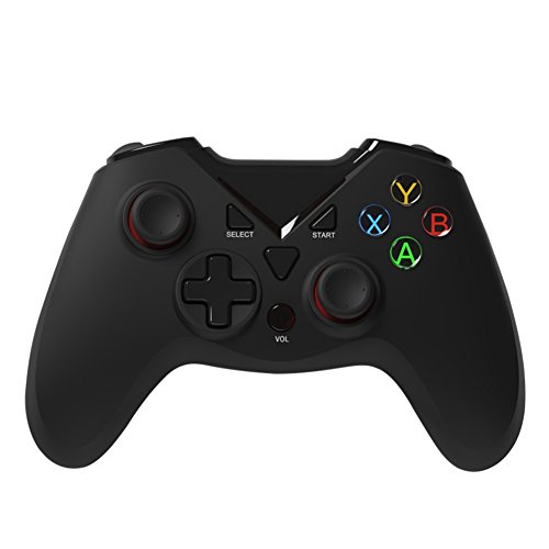 Preisvergleich Produktbild 2.4Ghz Wireless Controller Gamepad Joystick, Shiningup Bluetooth Wireless Game Controller Gamepad für Android Smartphone Tablet, Windows PC, Smart TV und TV Box