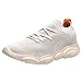 Produktbild SHE.White Herren Dicker Boden Fitness Laufschuhe Atmungsaktiv Rutschfeste Mode Sneaker Sportschuhe Leichte Dämpfung Lauf Gehen Trainer