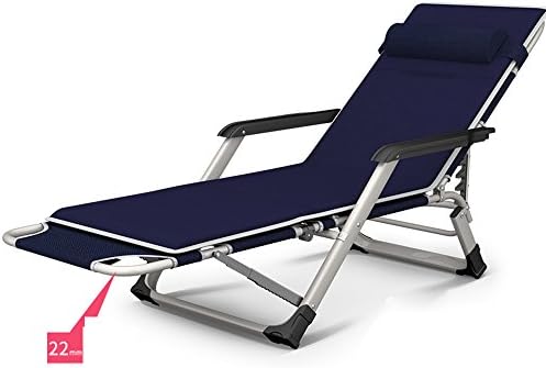 Loungers DUO Multifunctional folding lounge chair For Office lunch break Bed backrest Lazy Beach Chair Home nap chair (Color : 1008)