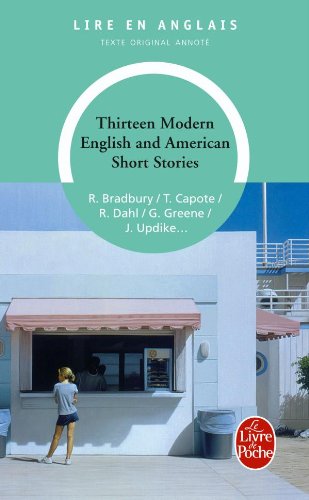 couverture de : THIRTEEN MODERN ENGLISH AND AMERICAN SHORT STORIES