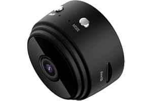 Daoco Telecamera Spia Mini Telecamera Di Sicurezza Domestica Rilevazione Del Movimento Di Visione Notturna Hd