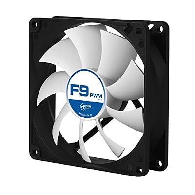 Arctic F9 PWM Rev.2 Ventilateur pour Ordinateur portable Noir/Blanc