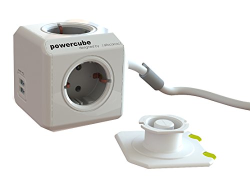 Preisvergleich Produktbild allocacoc PowerCube Extended USB 3.0m 1407DEEUPC Adapter