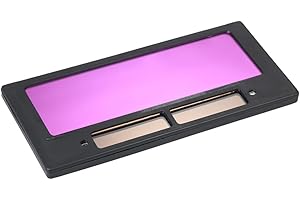 ERYUE Solar Energy Auto Darkening Schweißhelm Welder Cap Lens Filter Shade Mask Brillenglas für Lötkappe