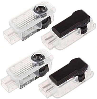 NOTENS 4 Pcs Car Door Lights Logo High Definition LED Shadow Projector Shadow Ghost Light Courtesy Welcome Logo
