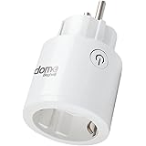 Beghelli - Presa Smart Dom-e Shuko 10/16, Interruttore o WiFi, Timer Programmabile, Monitoraggio Energetico, Protezione Sovra