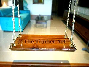 Timber Art Gayatris Teakwood Swing for Kids and Adults
