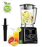 licuadora para hielo industrial mexico Power Mezclador De Alta Velocidad - Batidora de vaso profesional multifunción de 2000 W de potencia y hasta 35000 rpm y 6 Cuchiilla De Acero Inoxidable. El alimento se batirá completamente en unos pocos segundos y romper instantáneamente las paredes celulares de los ingredientes, Máxima liberación de nutrientes y resultados suaves. Puede eliminar inmediatamente el cansancio del cuerpo y refrescarse.