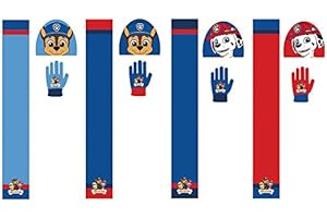Nickelodeon Ensemble Bonnet Gants Echarpe Patrouille Paw Patrouille Paw Patrol Assortiment