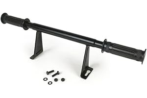 MOTO NOSTRA Fußrasten schwarz kompatibel für Vespa Largeframe PX80, PX125, PX150, PX200, T5, Super, Sprint