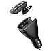 Produktbild Bluetooth kopfhörer , MENGGOOD Auto Ladegerät 4.1 Bluetooth Funk-Kopfhörer In-Ear Ohrhörer Stereo mit Mikrofon + 2 Port KFZ USB AutoLadegerät Headset Kompatibel mit Android IOS zum Fahren Sport Fitnessstudio Laufen