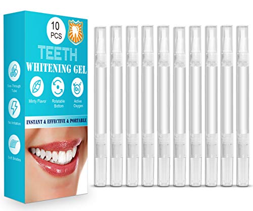 10 * Nachfüllgel Zahnbleaching gel iFanze Teeth Whitening Gel Refill Zahnaufhellung gel Homebleaching für weisse Zähne - Zahnpflegeset