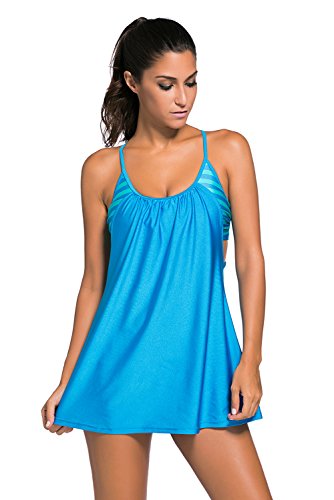 chinese dress ladies Long Sleeve Printed Swim Dress | UPF 50+ Sun Protection