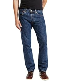 Levi Strauss Stonewash 501 Big & Tall Denim Jeans - W34 - W50 / L30 - L38 - 501 01-94 Big & Tall