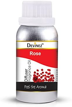 Devinez Rose Aroma Oil for Diffuser/Ultrasonic Aroma Diffuser/Tealight Diffuser/Reed Diffuser, 1000ml