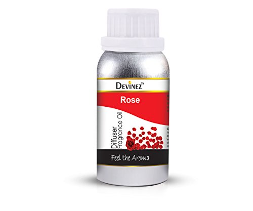 Devinez Rose Aroma Oil for Diffuser/Ultrasonic Aroma Diffuser/Tealight Diffuser/Reed Diffuser, 1000ml