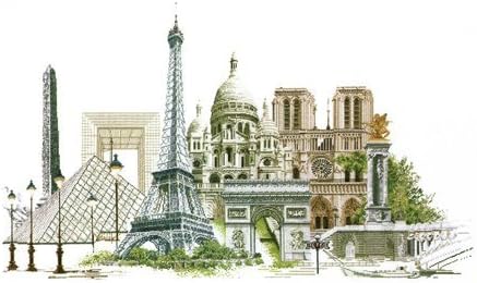 Thea Gouverneur Bv Paris, 36 count Linen Cross Stitch Kit