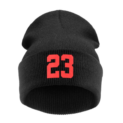 Preisvergleich Produktbild 4sold Herren Strickmütze Schwarz 23