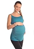 New Comfy Maternity Spaghetti Strap Top Camisole Vest Size 8 10 12 14 16 18 8010 Variety of Colours