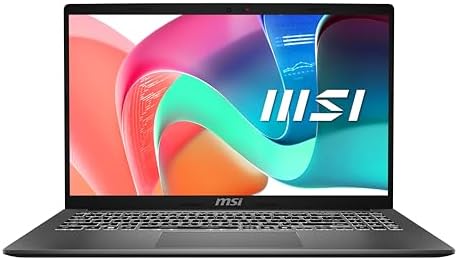 msi Modern 15 F1MG-075IT, Notebook 15.6" FHD 60Hz, Intel Core i3-1315U, Intel Graphics, 512GB SSD PCIe4, RAM 8GB DDR4 8GB 3200MHz, WiFi 6E, Win 11 Home [Layout e Garanzia ITA]