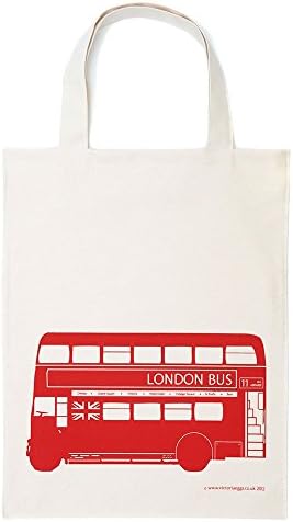 London Bus Canvas Bag (Tote)