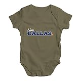 TWISTED ENVY Baby Mädchen (0-24 Monate) Body Gr. 0-3 Monate, Khaki