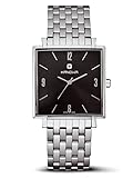 Hanowa Herrenuhr Swiss Made Edelstahl Schwarz 16-5019.04.007