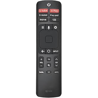 7SEVEN® Compatible of Vu Tv Remote Original Model ERF3L...