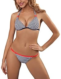 aQuarilla Mujer Bikini Set Traje de Ba?o AQ77