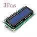 Produktbild Calli 3pcs IIC / I2C 1602 blauer Hintergrundbeleuchtung LCD Display Modul für Arduino