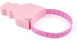 WINTAPE Measure Body Retractable| Measuring 60inch (150cm) Push-Button Retract and Lock Pin System| Portable Design Measurement for arm, thigh, chest, waist, hips & more can be measured
