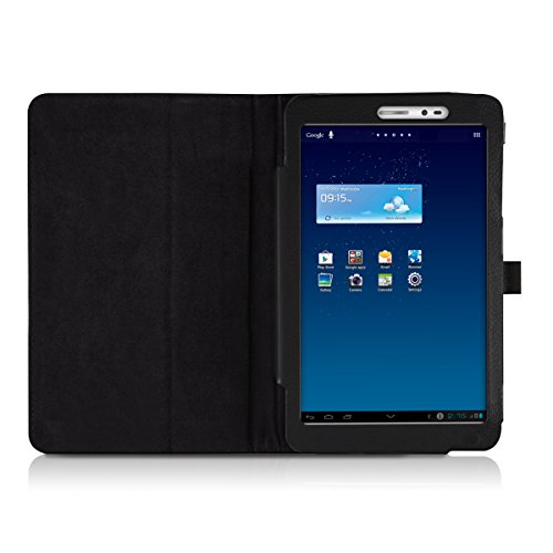 kwmobile Hülle für MediaPad T1 8.0 / Honor T1 – Tabletcover Slim Case Tablet Schutzhülle – Smart Cover Tabletcase Schwarz - 4