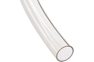 GREENDRACAENA Dracaena 1 meter/39.3 inch Soft Tube with PVC Material, ID 3/8'' and OD 1/2'' - PVC Pipe Soft Tube for Computer Water Cooling Systems, Transparent