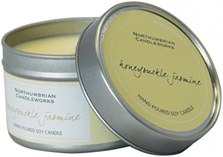 Small Candle in Tin - Honeysuckle &amp; Jasmine