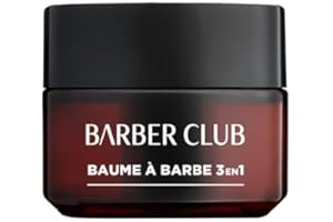 L'Oréal Men Expert BarberClub- Crème Nourrissante pour Barbe & Visage - Texture Légère & Non Grasse - Absorption Rapide - À l'Huile Essentielle de Bois de Cèdre - 50 ml