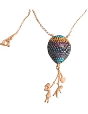 Kinder Luftballon Collier Halske