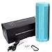 Produktbild PENGWH Bluetooth Lautsprecher, IPX7 wasserdichter Bluetooth 5.0 drahtloser tragbarer Lautsprecher im Freien, Bluetooth Reiselautsprecher, Hinterhof, Pool, Familientreffen,Blue