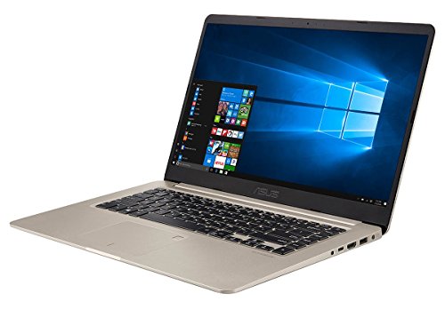 ASUS VivoBook S510UA-BQ202T 15 6-inch Gold Laptop Intel Core i7-7500U 2 7 GHz   3 5 GHz Max Turbo Processor  8GB RAM  256GB SSD  Full HD Display  1920