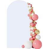 CREATCABIN Wedding Arch Cover Wedding Arch Support Cover Thick Adjustable Elastic Polyester Background Cover for Wedding Arch