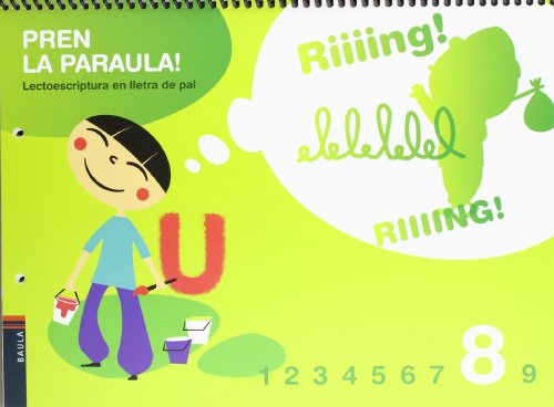 Quadern Lectoescriptura nº 8 Pren la paraula! EdInfantil