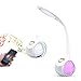 Produktbild LED Schreibtischlampe dimmbar, einstellbare Schwanenhals Tischlampe, Kinder Bedside Lamo mit bunten Licht und 3 Helligkeitsstufen