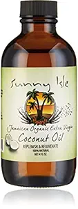 Sunny Isle Jamaican Extra Virgin Coconut Oil 4oz