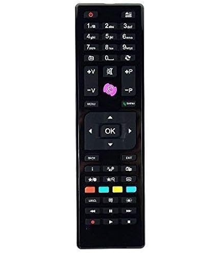 SimplyAll Telecomando Di Sostituzione Per TV Bush LCD32TV24HD, Non Universale, Pronto All'Uso Con Batterie Incluse, Garanzia 1 Anno